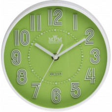Detské nástenné hodiny MPM, 3228.40 - zelená, 20cm