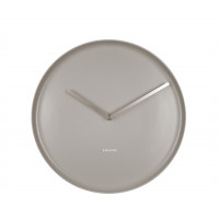 Nástenné hodiny Karlsson Plate KA5786GY, 35 cm