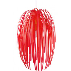 Závesná lampa Silly červená, 61cm