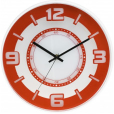 Nástenné hodiny MPM, 3220.60 - oranžová, 30cm