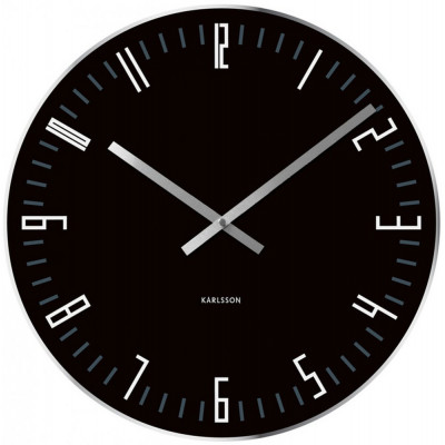 Nástenné hodiny Karlsson 4922, Slim index, 40cm