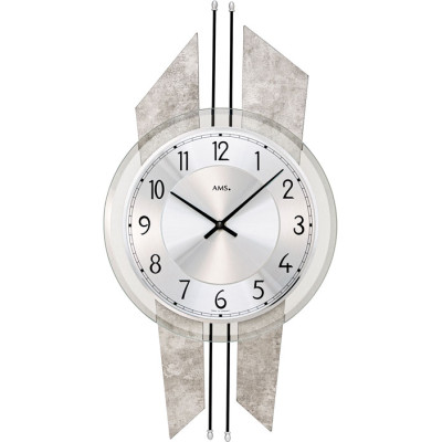 Dizajnové nástenné hodiny AMS 9626, 45 cm