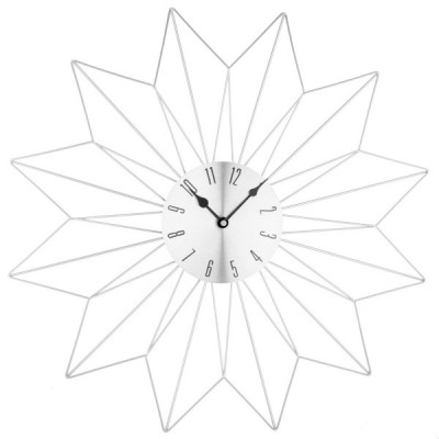 Nástenné hodiny Crystal Star silver, 50cm