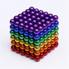 Magnetické guličky Neocube farebné 216ks, 3mm Isot9036