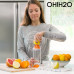 Fľaša na odšťavovanie citrusového ovocia s odšťavovačom IN0365