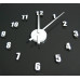 Nástenné hodiny ExitDesign Extender Mini 138HL, biela 50-80cm