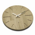 Dubové nástenné hodiny Flex z201a d-0-x, 30 cm
