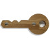 Drevený vešiak na kľúče Flexistyle wk2-d-4020