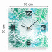 Dizajnové nástenné hodiny Palma Flex z6b-1-0, 30 cm