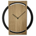 Drevené nástenné hodiny Wood oak 2 Flex z215-1d-1-x v, 32 cm