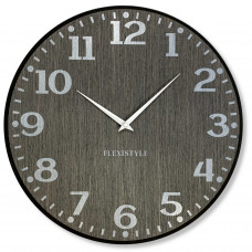 Dubové nástenné hodiny Elegante Flex z227-1d1a-0-x sivé, 50 cm