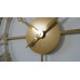 Kovové nástenné hodiny z21a-0a-0a-x 80cm, zlatá