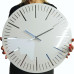 Dizajnové nástenné hodiny Trim Flex z112-2-0-x, 50 cm, biele