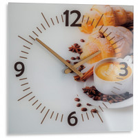Sklenené nástenné hodiny Colazione Flex z51a s-d-x, 30 cm