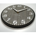 Dubové nástenné hodiny Elegante Flex z227-1d1a-0-x sivé, 30 cm