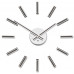 Dizajnové nalepovacie hodiny Future Time FT9400TT Modular titanium 40cm