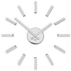 Dizajnové nalepovacie hodiny Future Time FT9400WH Modular white 40cm