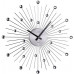 Dizajnové nástenné hodiny JVD HT071.1 Antracit 49cm