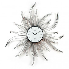 Nástenné designové hodiny JVD HJ05 Kvet 80 cm