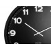 Nástenné hodiny New Classic Karlsson KA5848, čierna 60cm 