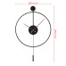 Nástenné hodiny MPM E04.4286.90 Rundo, 78cm