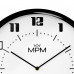 Nástenné hodiny MPM, 4206 retro biela