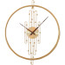 Dizajnové kovové hodiny MPM E04.4490.80, zlaté 
