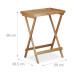 Bambusový podnosový stôl RD20266
