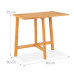 Drevený skladací stôl RD38659