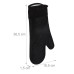 Silikónové rukavice na pečenie RD27241, čierna