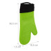 Silikónové rukavice na pečenie RD27241, zelená