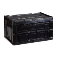 Prepravný skladací box RD22590, čierny 60 l