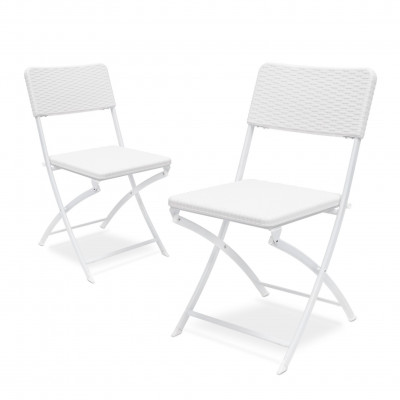 Rozkladacia stolička BASTIAN RD0055 biela 