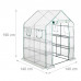Skleník na pestovanie transparentný s oknami, RD23332