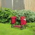 Stolička do záhrady, červená RD41393