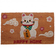 Rohožka čínska mačka šťastia Maneki Neko MAT55, 76 cm