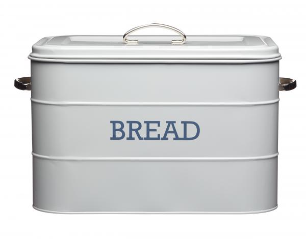 Chlebník KITCHEN CRAFT Bread Bin, sivý 