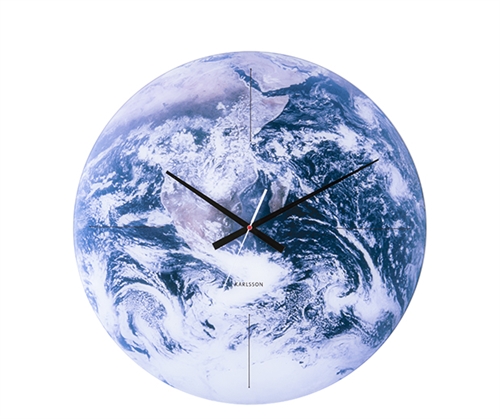 Nástenné hodiny Karlsson KA5725 Earth, 60 cm 