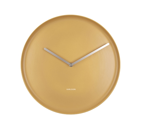 Nástenné hodiny Karlsson Plate KA5786YE, 35 cm 