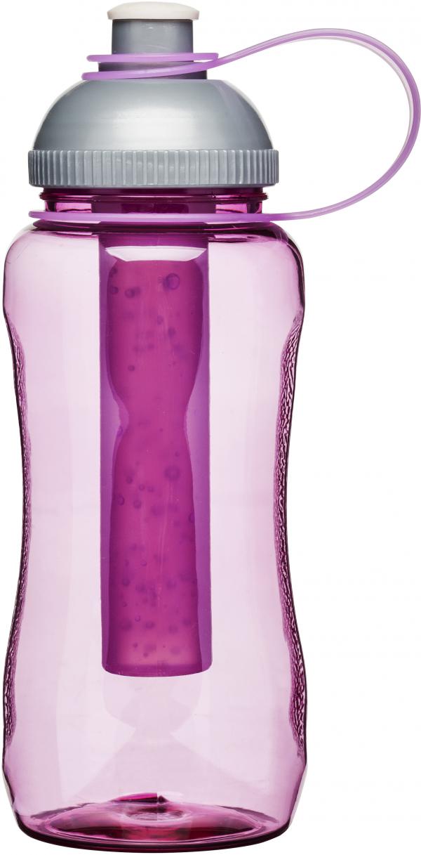 Samochladiacia fľaša SAGAFORM Self-Cooling Bottle, ružová 