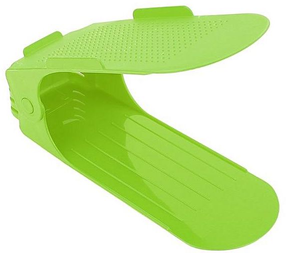 Plastový organizér na topánky 7A7t2, 8ks zelený 