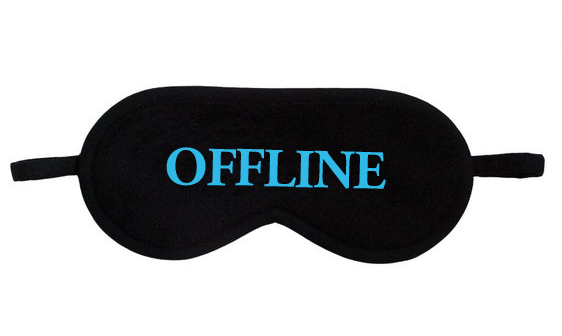 Maska na spanie Offline  