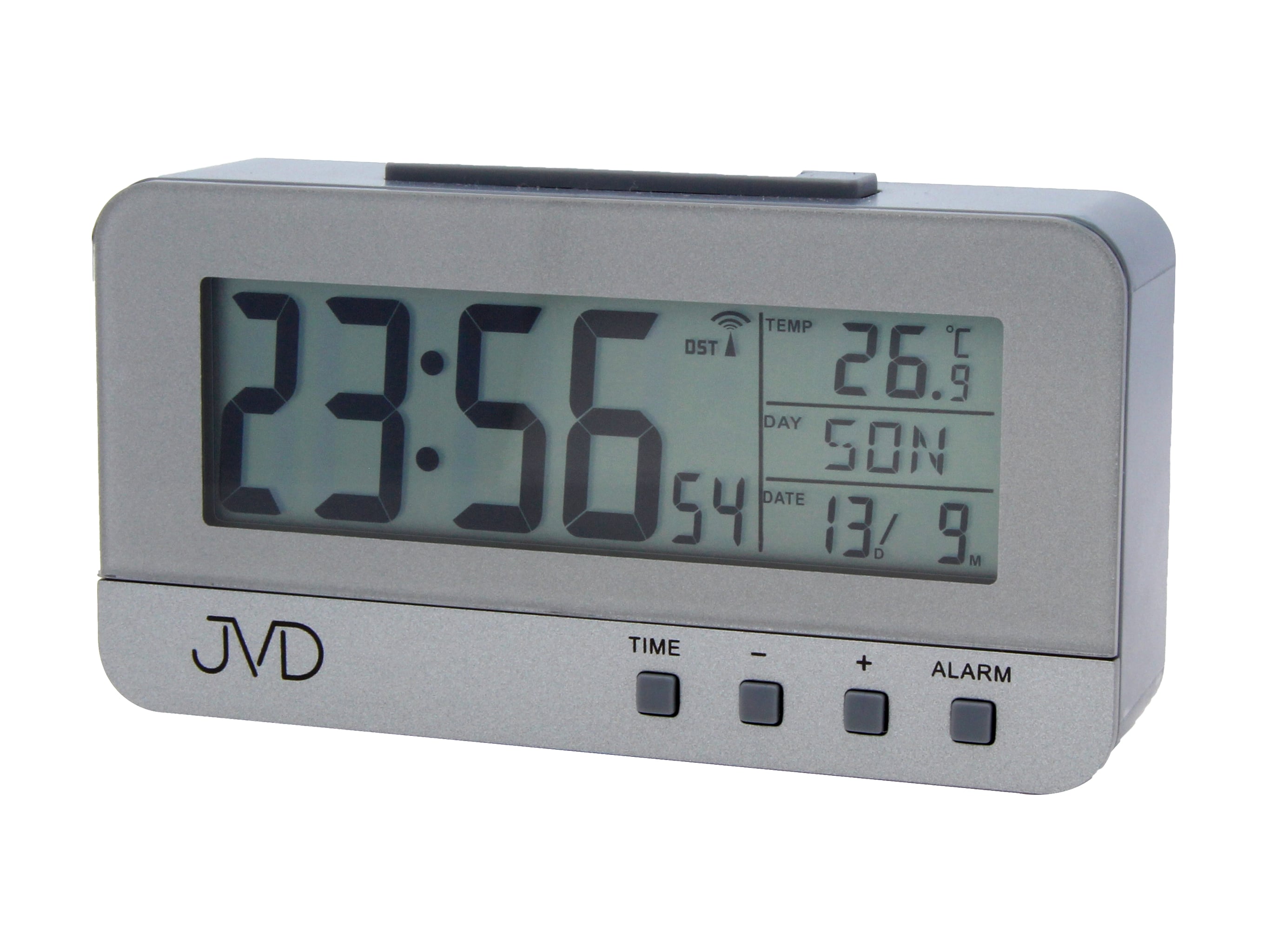 Rádiom riadený digitálny budík JVD RB91, 10cm 