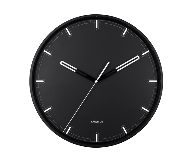Dizajnové nástenné hodiny KA5774BK Karlsson 40cm 
