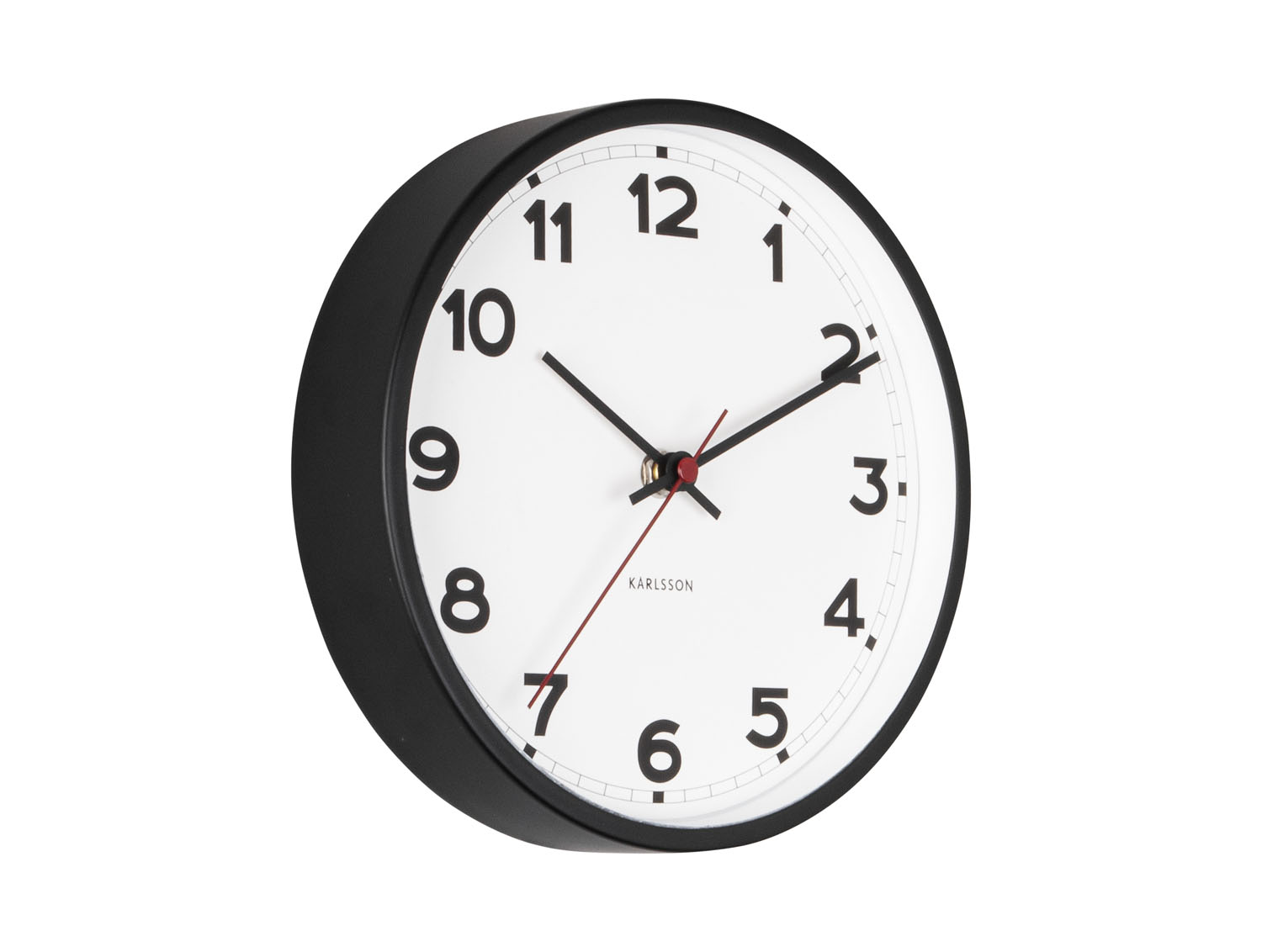 Nástenné hodiny New Classic Karlsson KA5846, biela 20cm  