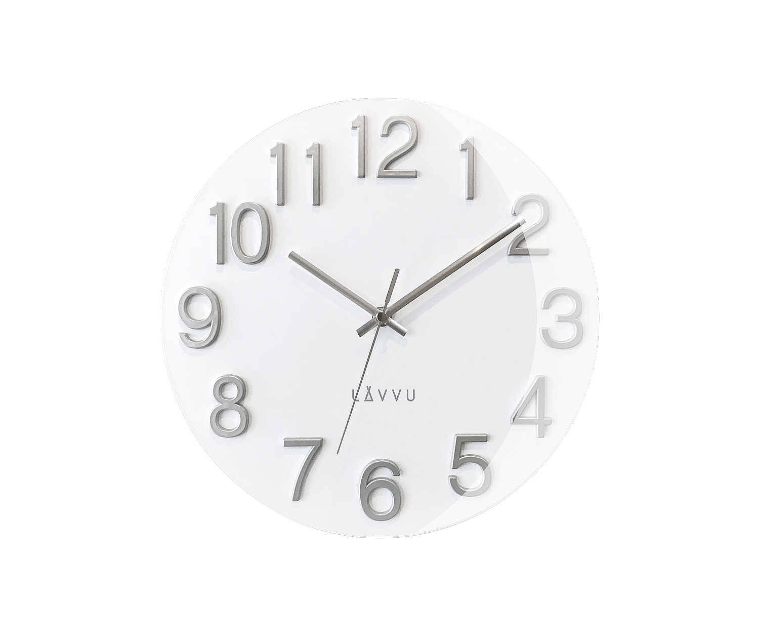 Nástenné hodiny Lavvu LCT1061 NORD White, 30cm 